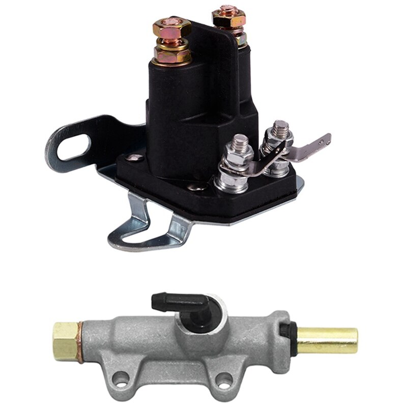 2 stk. biltilbehør : 1 stk. bremsedele bageste bremsehovedcylinder & 1 stk. startmagnetkontakt til polaris