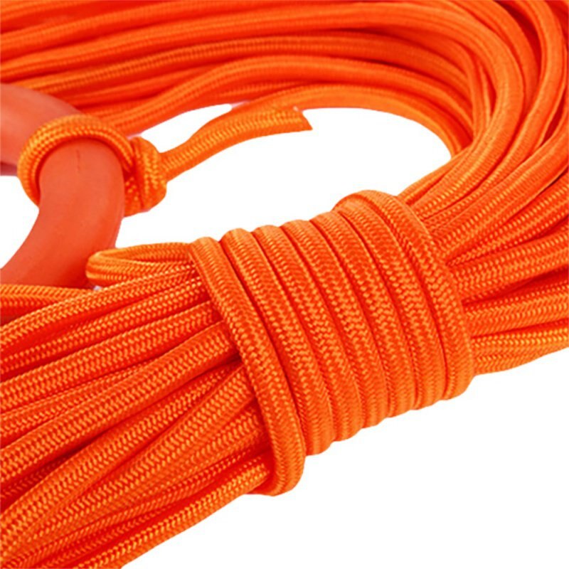30m vattenräddningsnöd livräddande snorklingsarmband vattenräddningsrep polypropenfiber