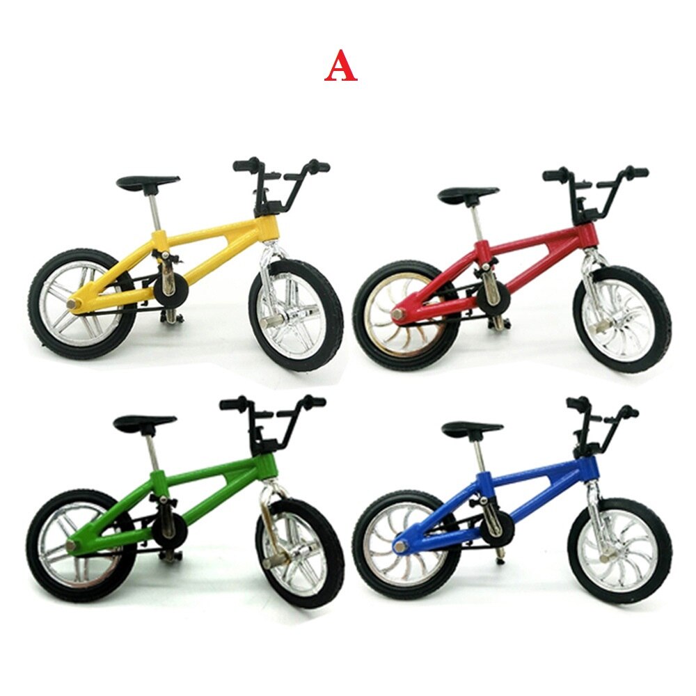 Mini Dedo de aleación BMX para niños, bicicleta multifuncional, opciones de colores, juguete