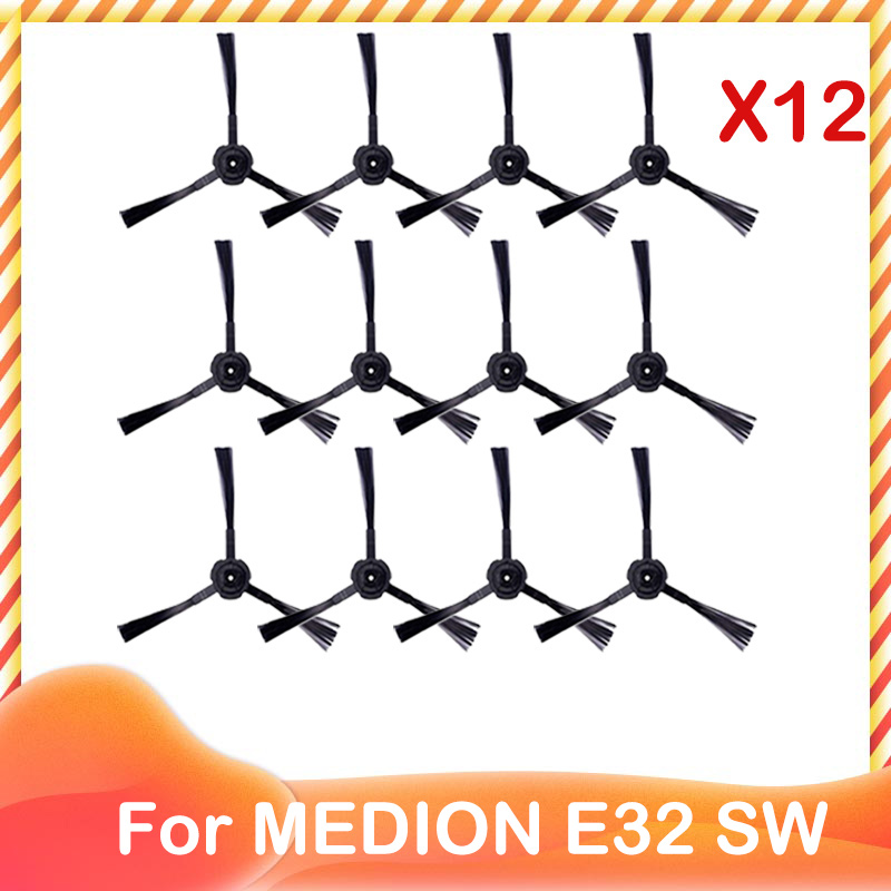 Replacement For MEDION ‎E32 SW Robot Vacuum Cleaner Accessories Spare Side Brush HEPA Filter Mop Cloth Wipe Rag: SKY BLUE