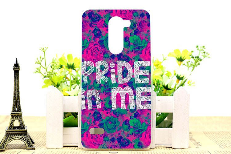 Cartoon schattige uv-print bloem uil tijger eiffeltoren hardcover hoesje voor lg ray  x190 5.5 inch hoesje op voorraad: C047