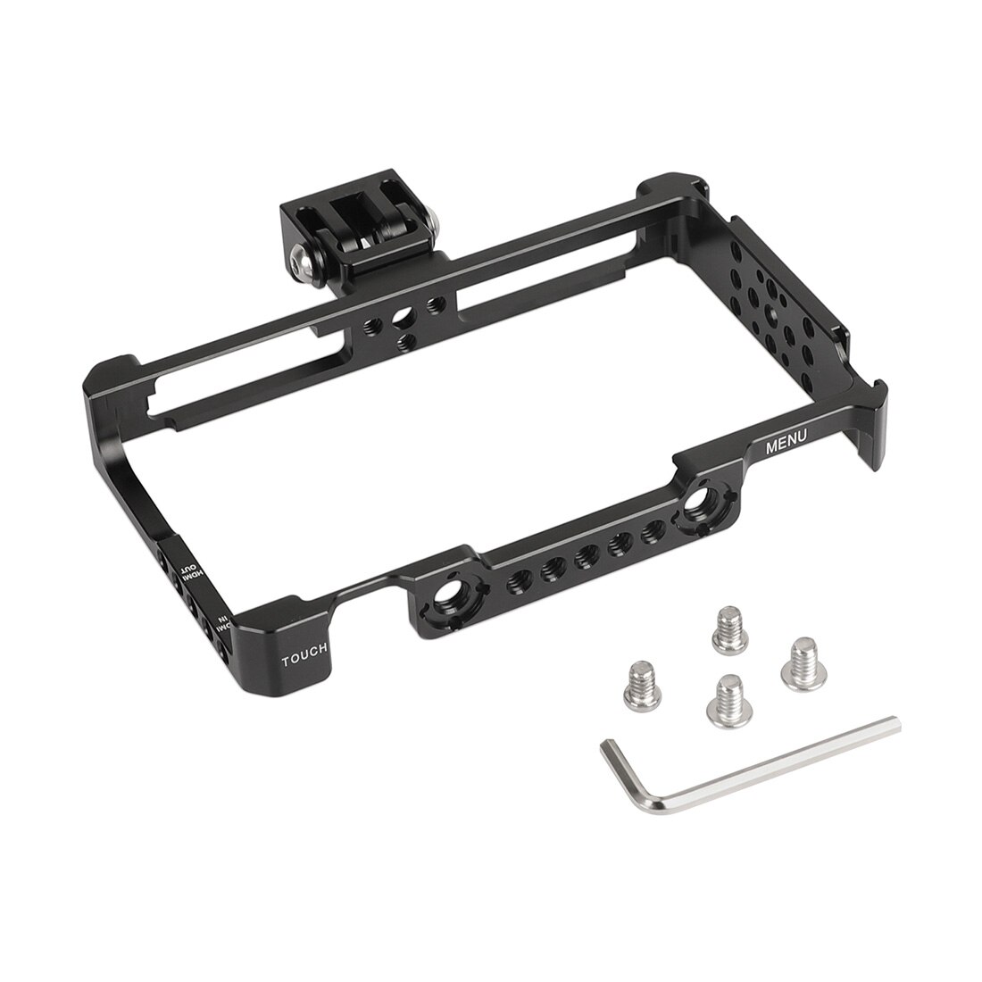 5/5.5/6/7 Inch Monitor Nauwsluitend Kooi Armor Beugel Beschermende Frame Voor Feelworld LUT7 7S/Lut 6 6S / F6 Plus/F5/F5 Pro