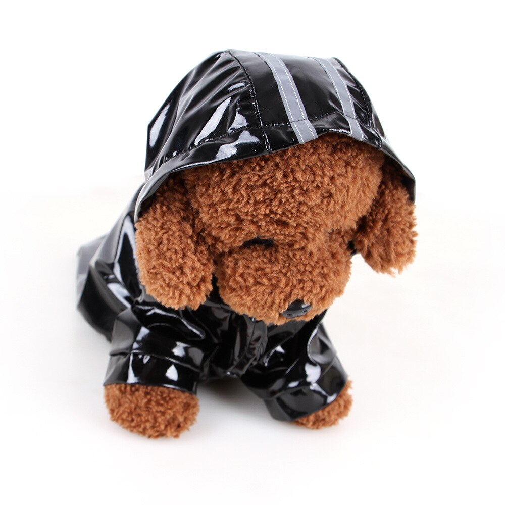 Chubasquero reflectante para perros y Chihuahua, chaqueta para perro impermeable con capucha,