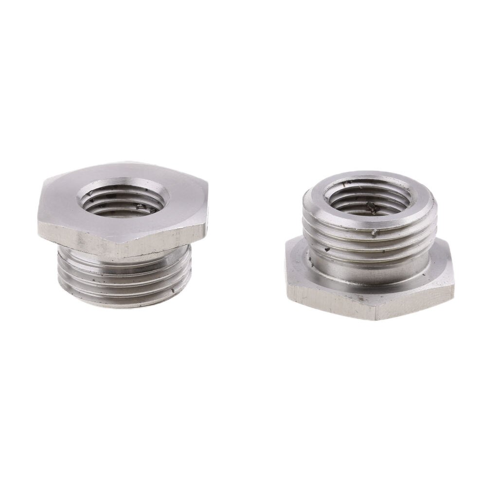 Stainless Steel O2 Sensor Plug Adapter 18mm to 12mm Exhaust Pipe for