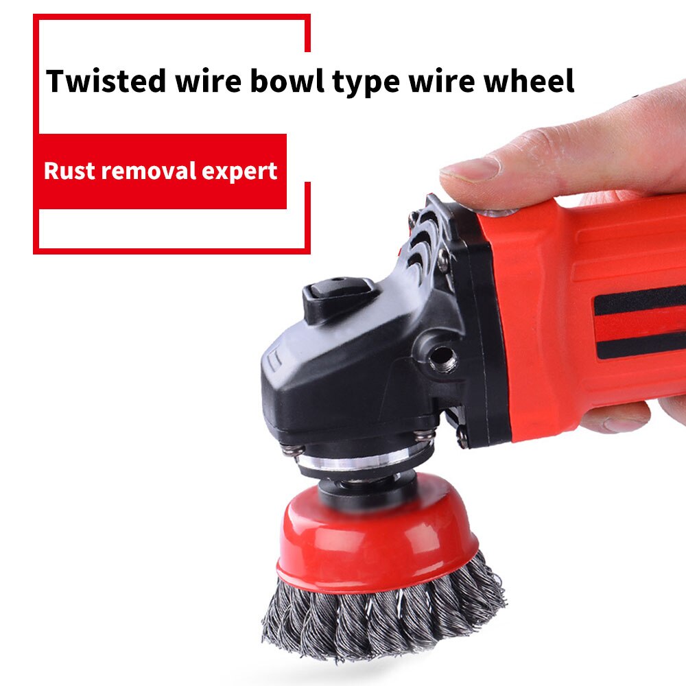 rotary-knot-flat-cup-wire-wheel-brush-for-angle-grinder-rust-removal