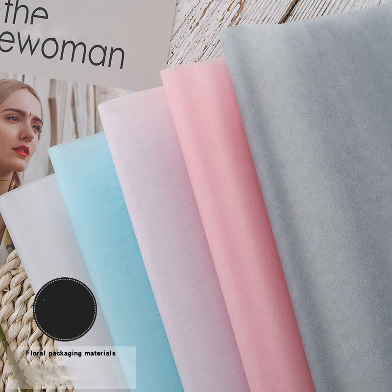 Papier d'emballage pour Bouquets de fleurs, 40 pièces, papier d'emballage décoratif doublé pour Bouquets de fleurs, matériaux d'emballage de cuisson pour fleuristes