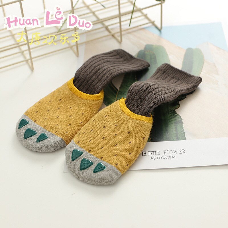 2 Paren/set Winter Herfst Thicken Katoenen Baby Thuis Sokken Cartoon Jongens Meisjes Anti Slip Sokken Kinderen Floor Kids Sokken 0-4Y