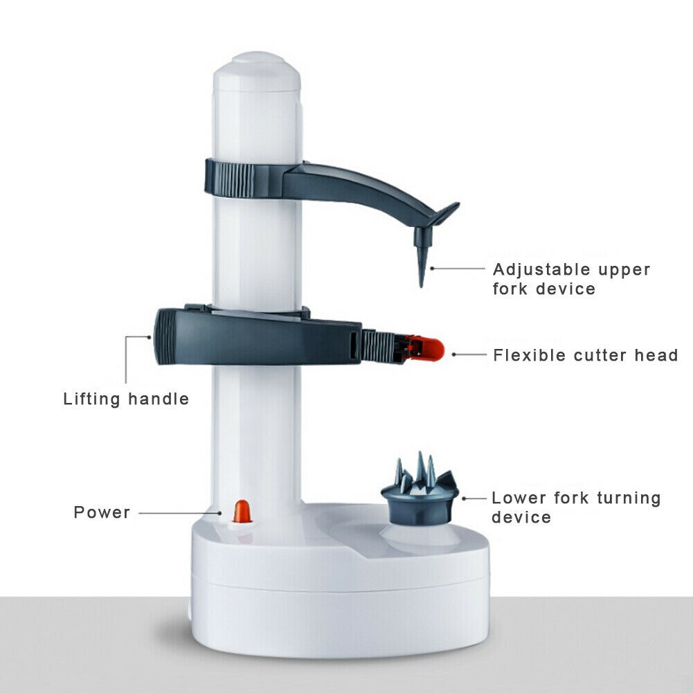 Electric Automatic Peelers Fruit Vegetable Potato Skin Peeler Cutter Kitchen Utensil Multifunctional Zesters Peelers