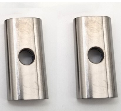 Plaque de serrage à levier en titane pour cadre de vélo pliant Brompton: clamp 2pcs