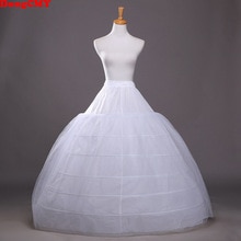DongCMY Unterröcke Treiben für Ball weiße farbe Hochzeit Kleider Unterrock Braut Zubehör Braut Krinolinen