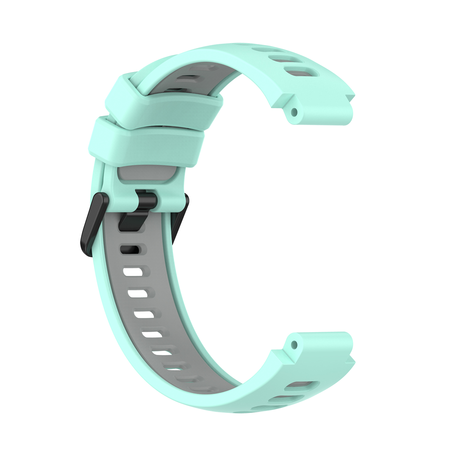 Para Garmin Forerunner 220 230 235 620 630 735XT correa de silicona accesorios de reloj: White black