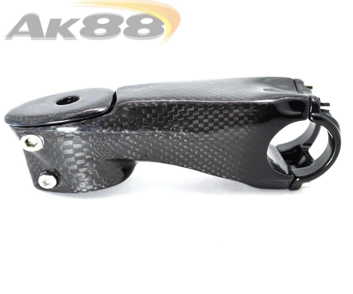 AK88 bike parts Full carbon riser with stem cover 6/17 degrees