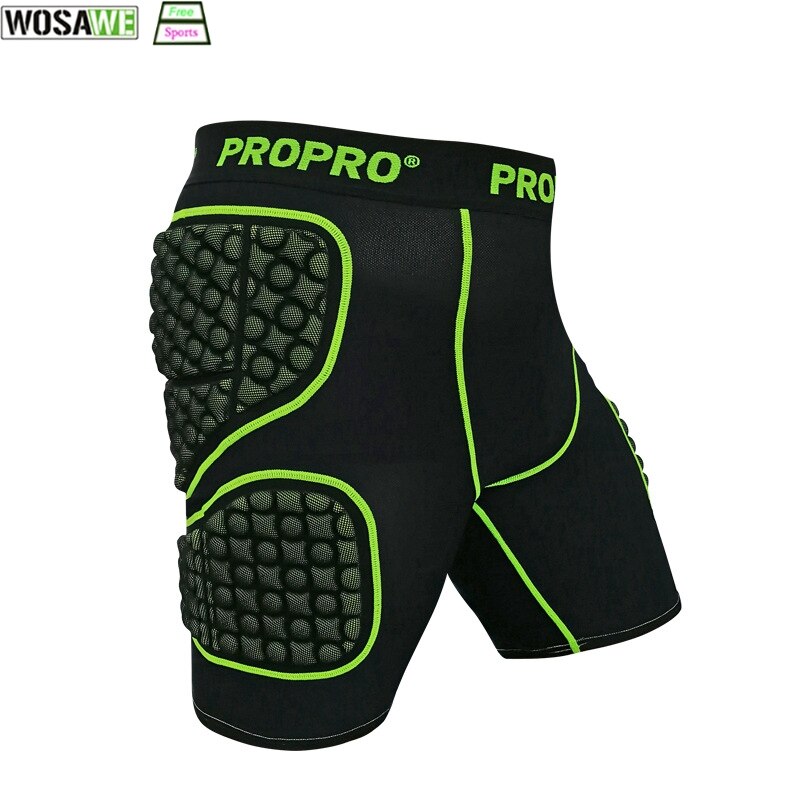 PROPRO Fiets mtb Shorts Hip Protector Motocross Off-road Bescherming Apparatuur Hip Padded Shorts Skiën Schaatsen Veiligheid Gear