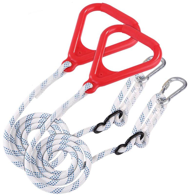 Kids Fitness Toys Children Rings Swing Playground Flying Gym Rings Swing Flying Pull Up Sports Outdoor Indoor Gym Swing