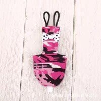 Parrot Anti-Scratch Shoulder Protector Hang Bird Anklet Toys Multi-Functional Pet Shoulder Pad Diaper Shawl for Small Medium: Pink Parrot Diaper