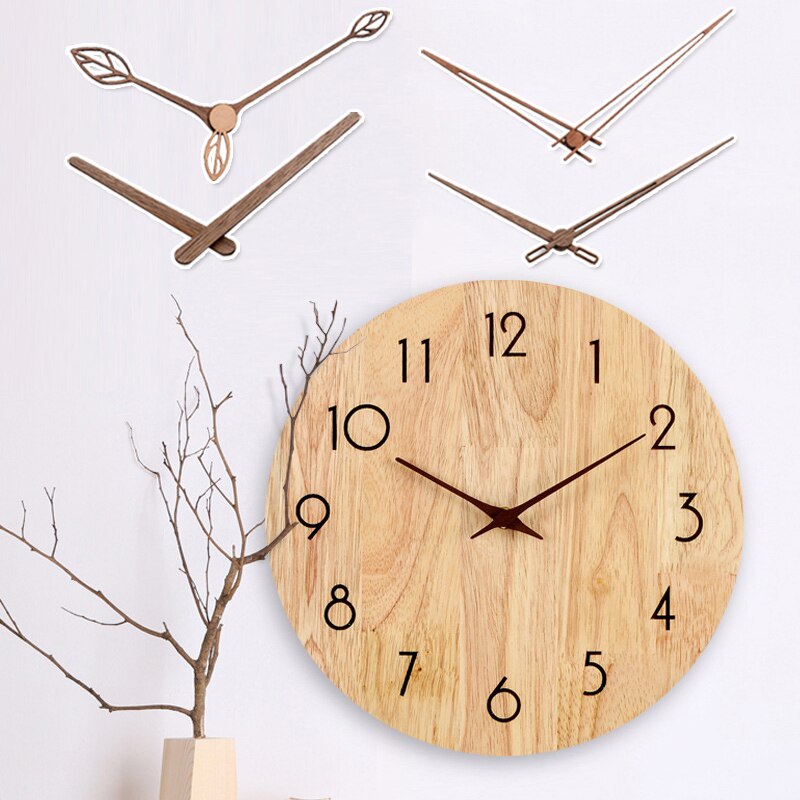 11 arten Jahrgang Holz-Zeiger wanduhr Holz hände 14 Zoll uhr DIY kreative Uhr skala nadel ersetzen teil Zubehör