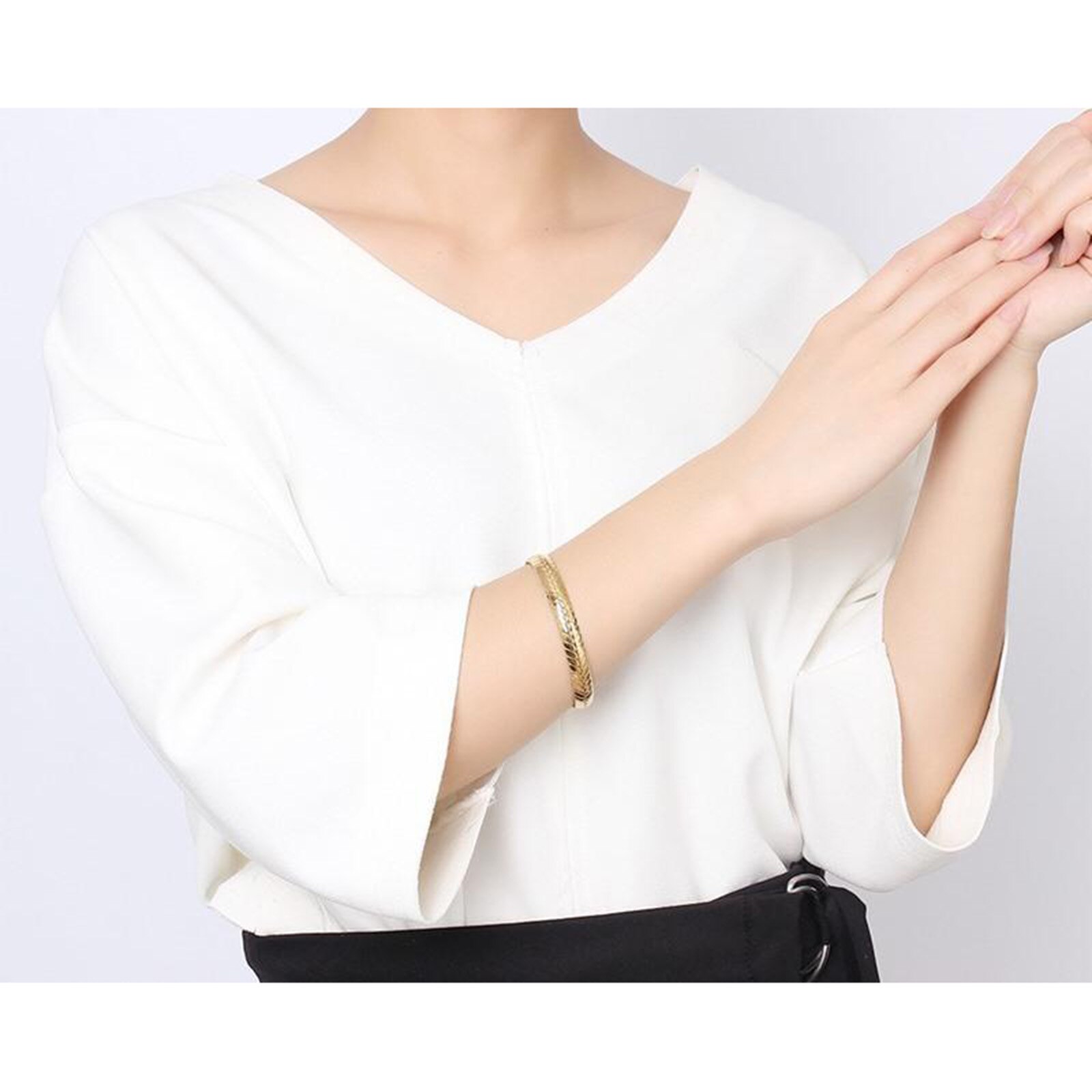 Mooie Armband Polsband Aanwezig Met Tarwe Oor Patroon Voor Vrouwen Meisjes