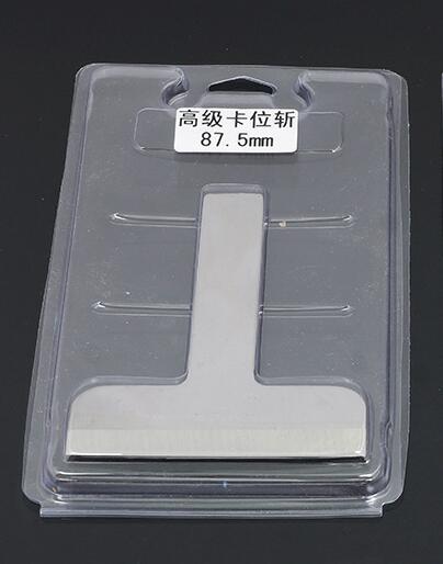 Skórzane etui z miejscem na karty pasek wytłaczany ręcznie narzędzie DIY ręczne dziurkacze: 87.5mm