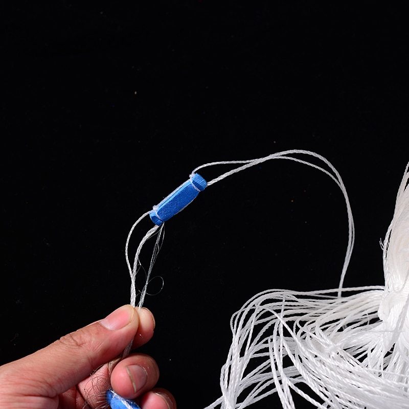 Fishing Net Single Mesh Nylon Durable Float Trap Monofilament Gill Net Fishing Accessories for Hand Casting