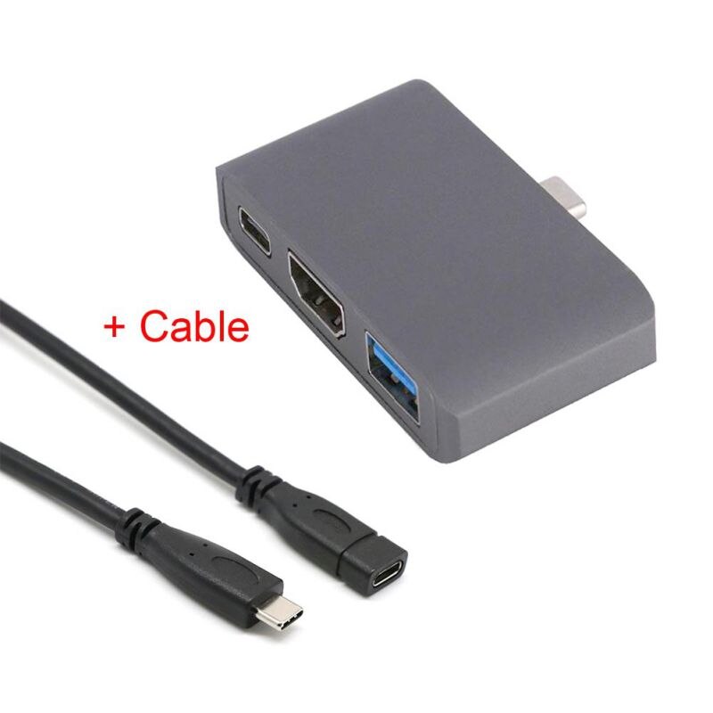 type c til hdmi usb 3.0 ladeadapter omformer usb -c 3.0 hub adapter til mac luft pro huawei kamerat 10 samsung  s8 Plus: misligholde tittel