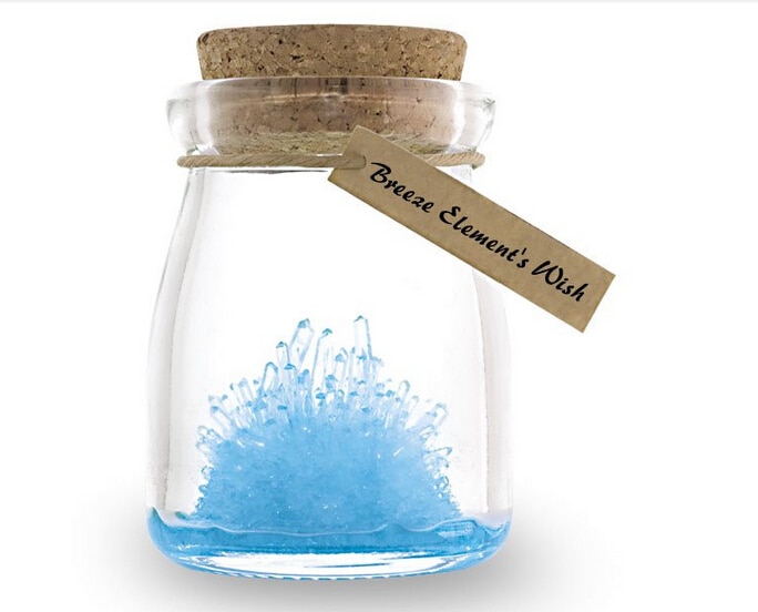 DIY Wachsenden Wünschen Wachsen EINE Kristalle Magie Wishing Kristall Kit Kinder Magische Wünsche Glas Spielzeug Weihnachten Pädagogisches Für Kinder