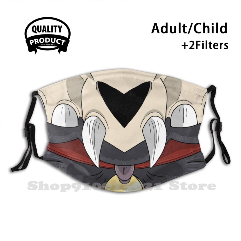 The Owl House - King Cycling Skiing Hiking Camping Sport Scarf Owl House The Owl House King Cartoons Cartoon Characters: Mask / Child Size