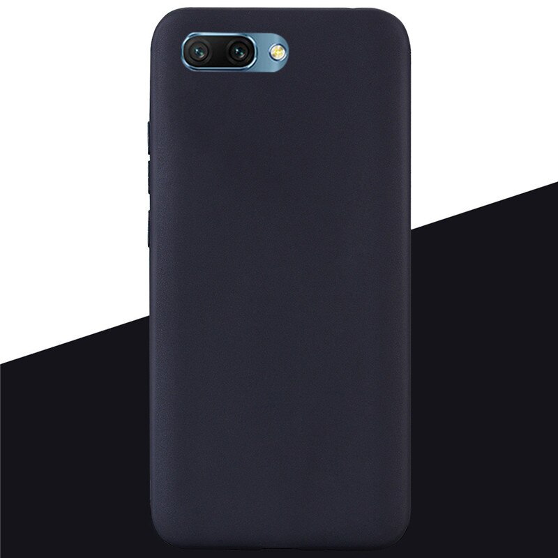 Capa de silicone para col honor 10, capa 5.84 fina, macia, tpu, proteção traseira para col honor 10 col l29: 1 Black