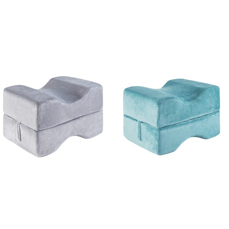 Body Memory Cotton Leg Pillow Sleeping Orthopedic Sciatica Back Hip Joint Pain Relief Thigh Leg Pad Cushion Home