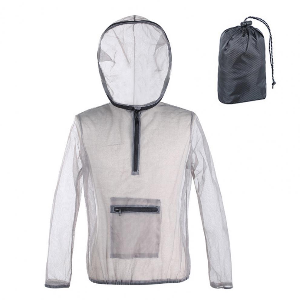 Combinaison anti-moustique à Double fermeture éclair pour le jardinage, veste respirante anti-insectes, Super Cool et douce
