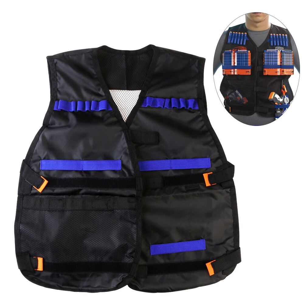 Vest for War Game Battle Game (Black)