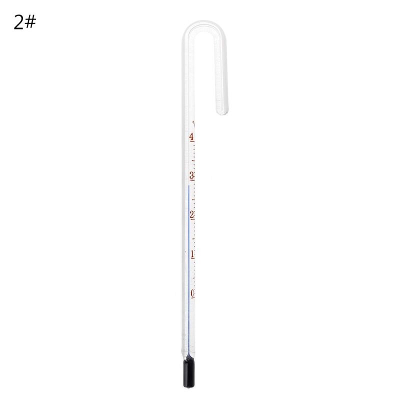 2019 novo aquário u forma pendurado termômetro de vidro monitor de temperatura do tanque de peixes: 2