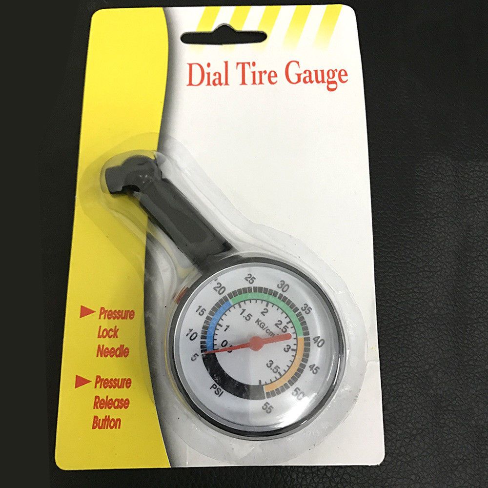 Universal Auto Car tire pressure gauge Auto air pressure meter tester tool Car Pressure Gauge Dial Meter Vehicle Tester