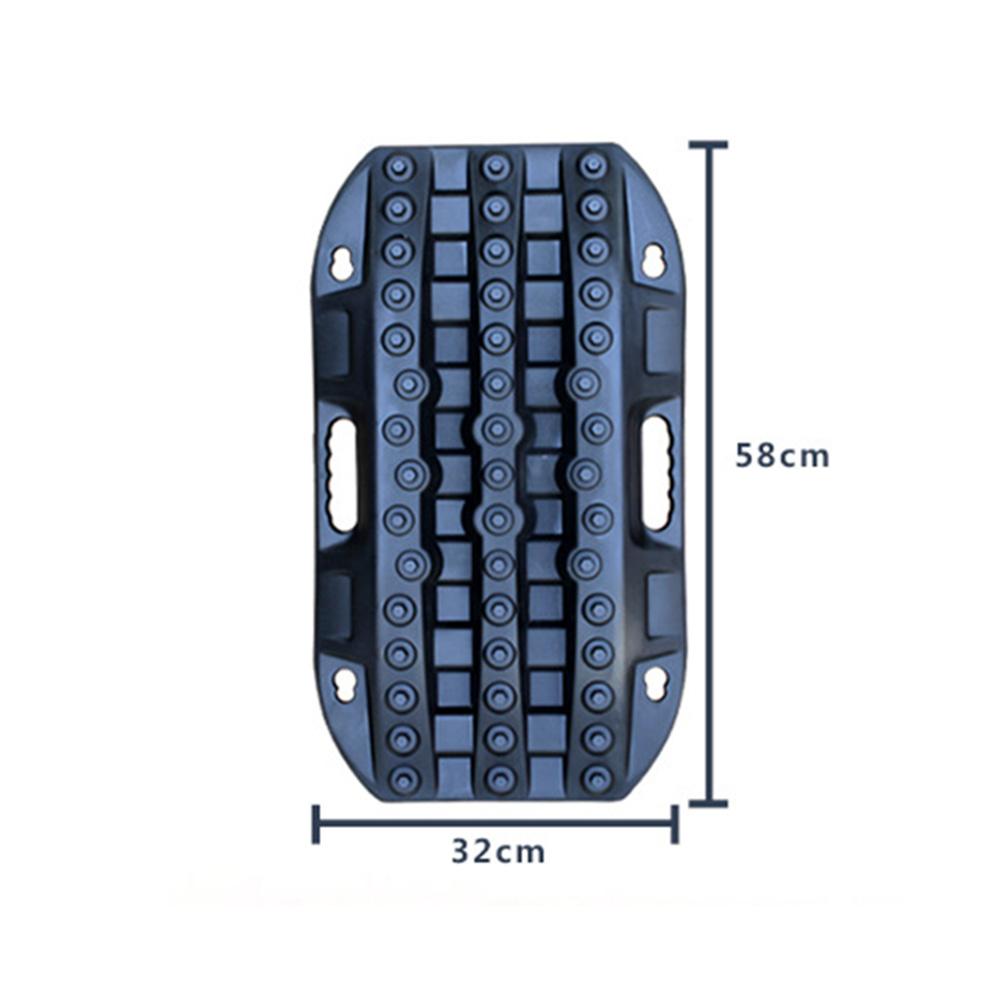 Universal- Auto Griff Spuren Traktion matt Erholung Spuren Traktion matt Anti-Unterhose Spur Reifen Leiter Für Sand Schlamm Schnee