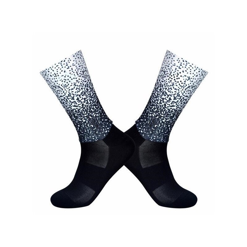 Anti Slip Zomer Naadloze Fietsen Sokken Integrale Moulding High-Tech Bike Sok Compressie Fiets Running Sport Sokken