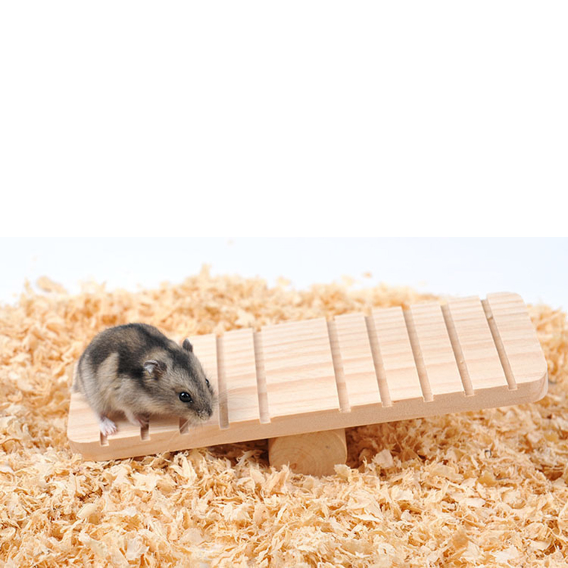 Hout Wip Voor Pet Hamster Grappige Rat Muis Konijn Chinchilla Cavia Kleine Speelhuis Oefening Speelgoed Dier Speelgoed Mini