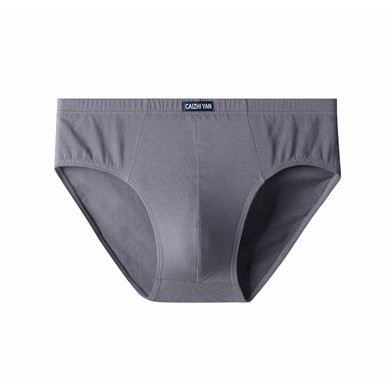 Isot alushousut miehille seksikkäät pikkuhousut puuvillaiset alushousut hengittävät mukavat alushousut joustavat miesten alushousut cueca homme: Xl / Beige
