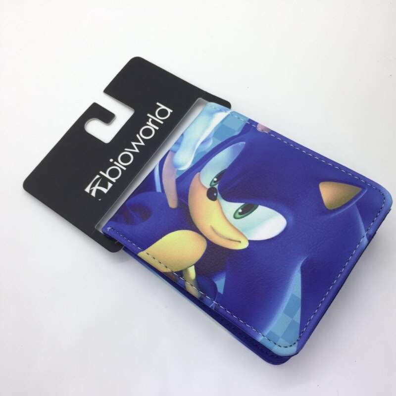 Sonic The Hedgehog bi-fold billetera tarjeta de crédito estuche protector monedero: 05