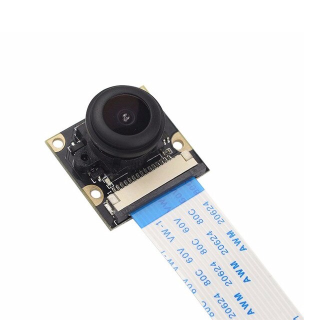 Raspberry Pi 4 Camera Night Version with 130 Degree Wide Angle 5M Pixel 1080P Camera Module Also Support Raspberry Pi 3: 130 degree module
