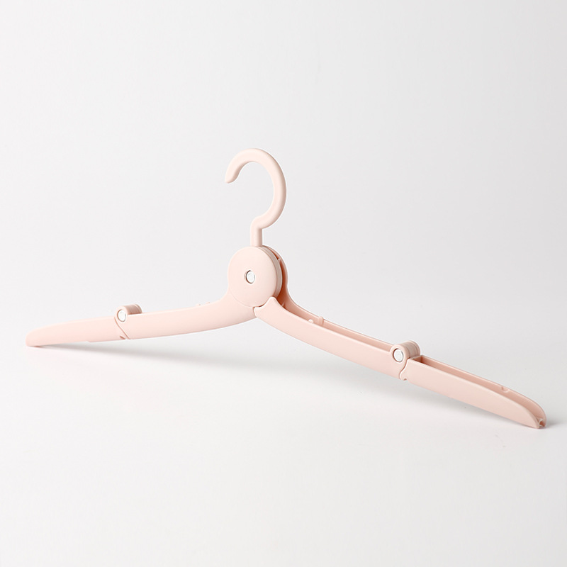 Cintres pliants pour vêtements de voyage, cintres portables et permettant de gagner de l'espace pour une utilisation familiale et en voyage: vert clair