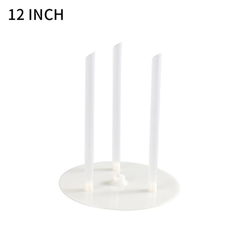 Round Mousse Cake Boards and Dowels Cake Board Tier Stacking Support Multi-layer Wedding Birthday Cake Pastry Decorative Tools: 24CMX23CM