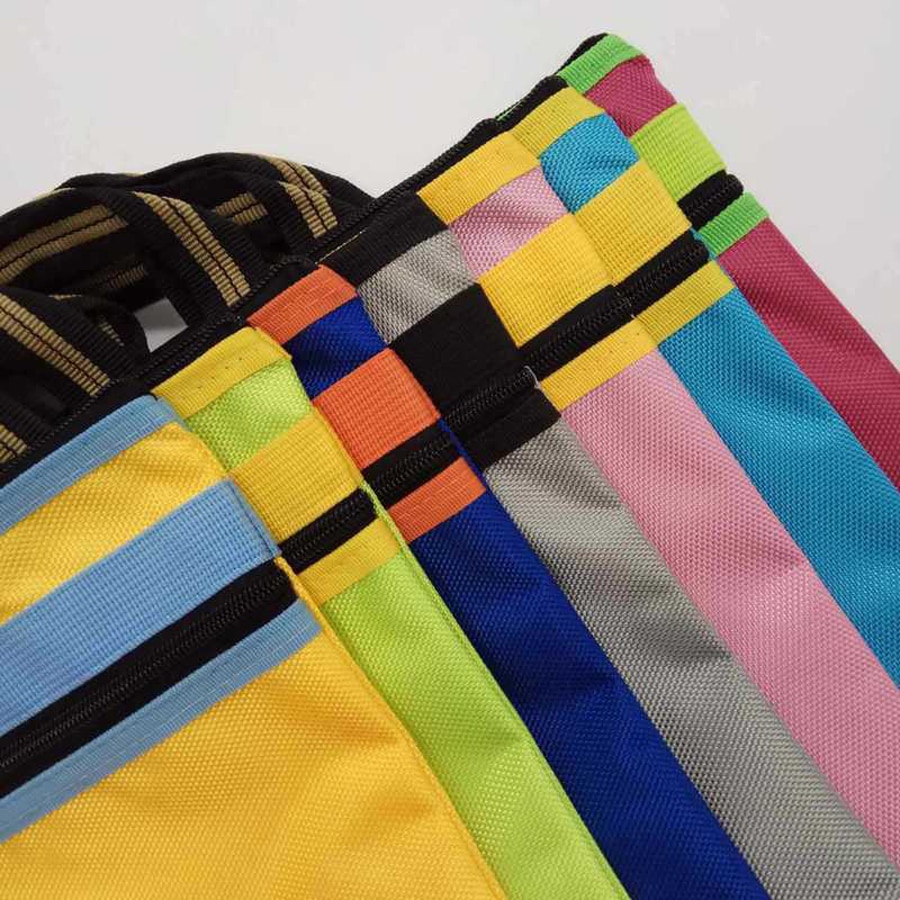 Sac de Document d'affaires A4 fourre-tout fichier dossier classement sacs de réunion côté fermeture éclair poche bureau Oxford tissu ordinateur portable sacs