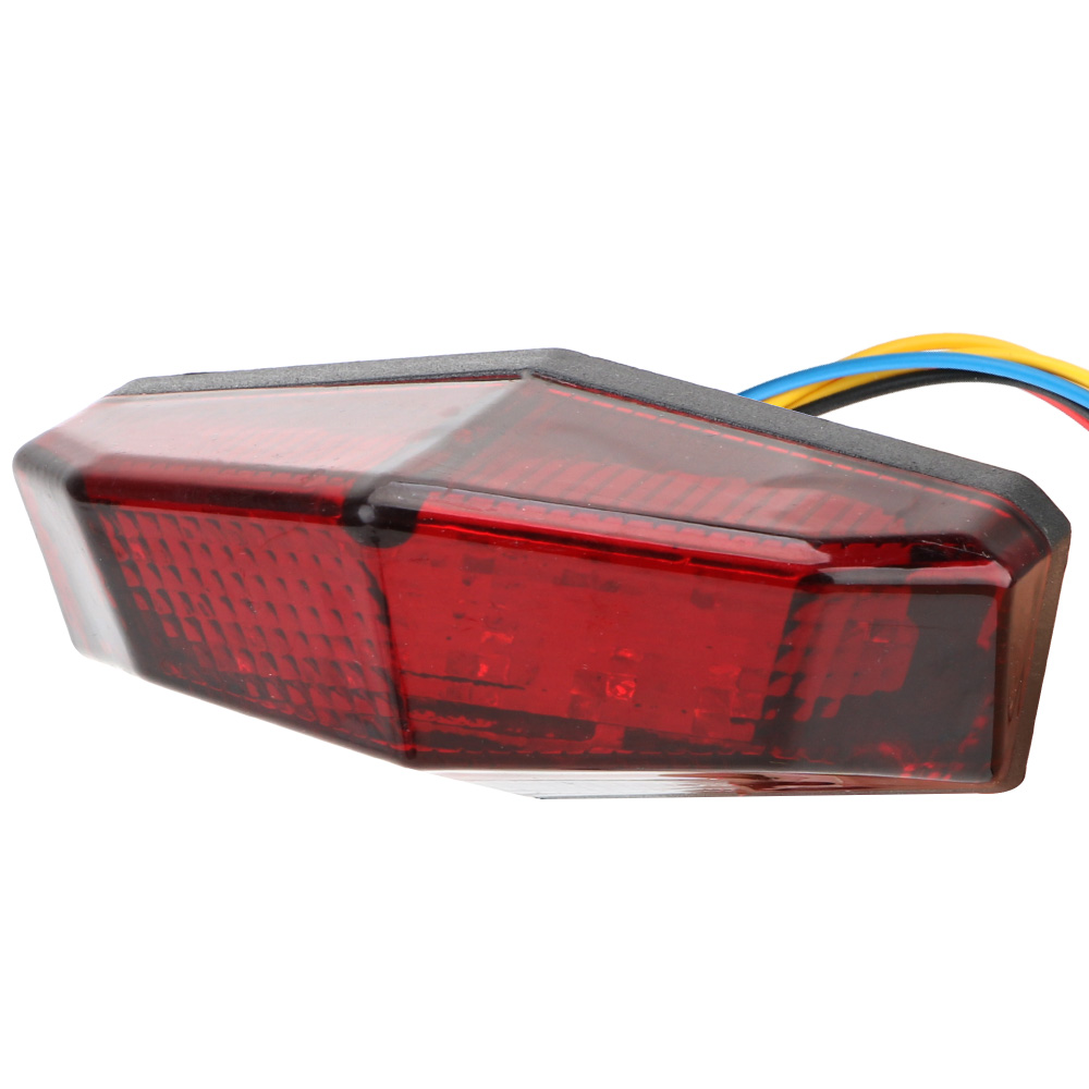 halt Bremslichter Blinker Motorrad Blinker 11 LED Rücklicht Motorrad Signalanzeige