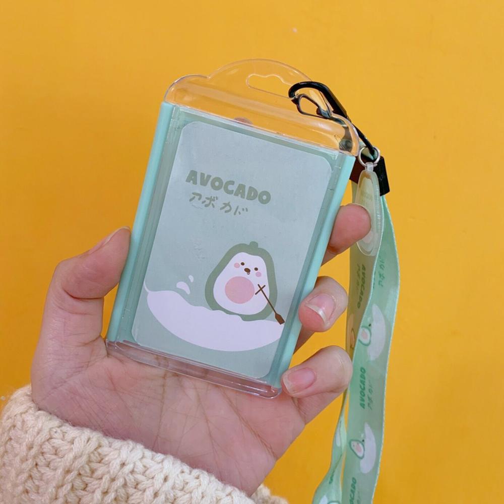 Bentoy Bloem Avocado Student Bus Bank String Card Bag Key Kaarthouder Korea Ins Mode Tas Accessoires Card Case: 7