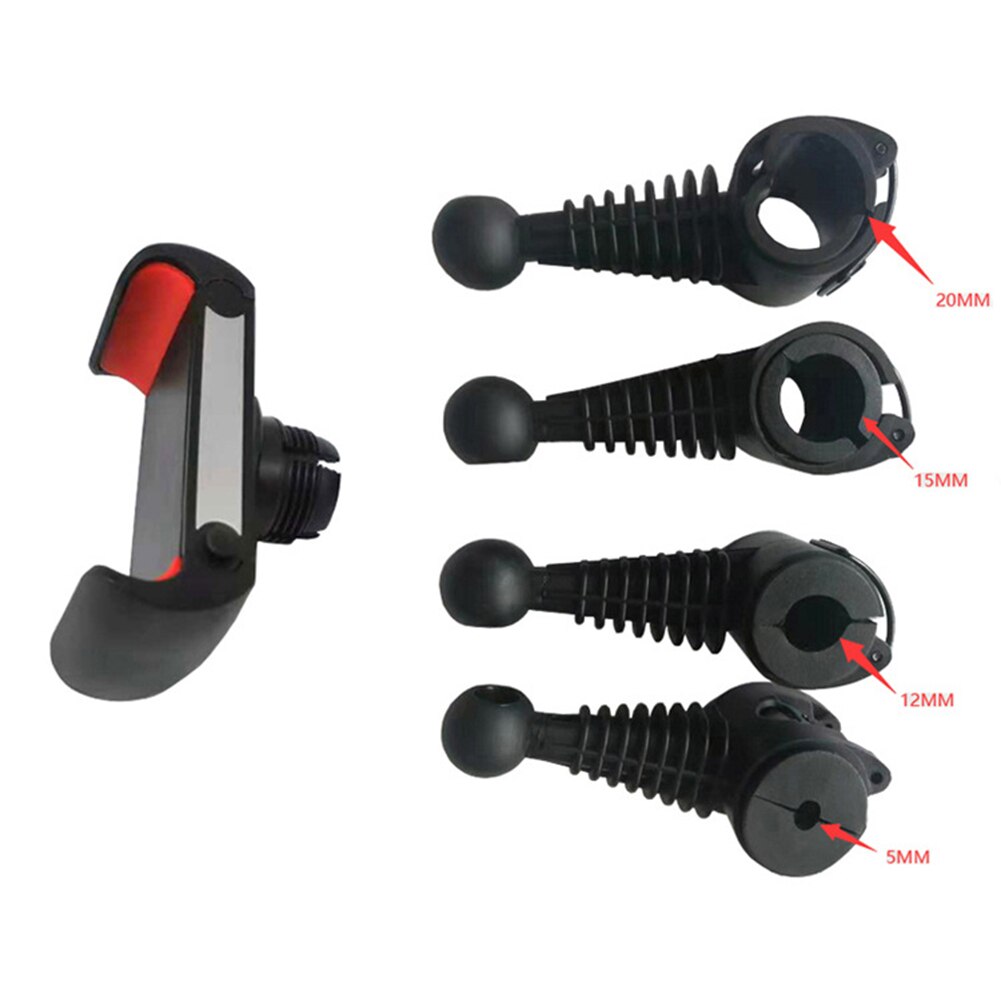 360 Rotating Golf Swing Training Recording Aids Cellphone Clip Mount Holder