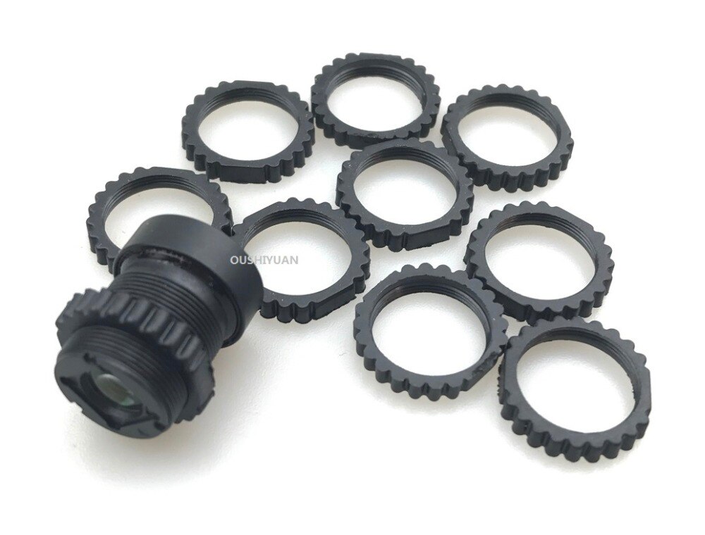 M12*0.5mm objektiv kameraholder holder fast ring  m12 linse fastgørelsesring  m12 linse pressering