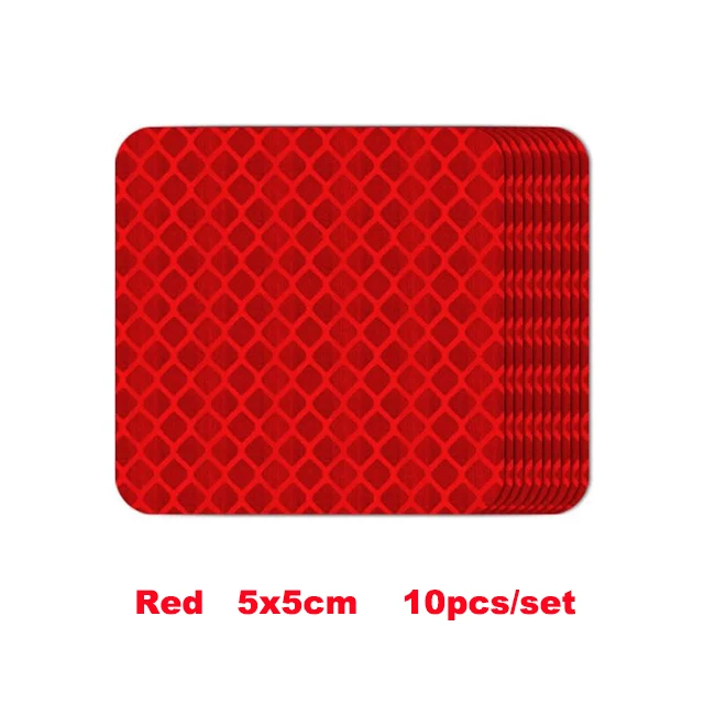 Reflective Stickers Car Motorcycle Luminous Accessories Safety Warning Tape Helmet Stroller Stickers Car Decoration Accessories: light green