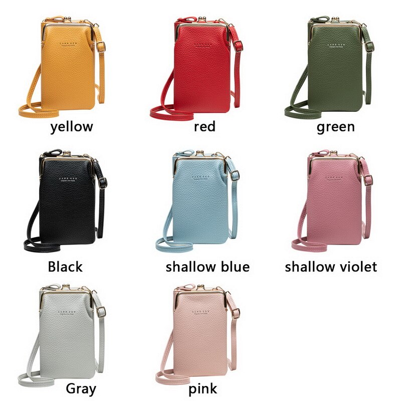 Shujin Crossbody Mobiele Telefoon Schoudertas Telefoontasje Mode Dagelijks Gebruik Kaarthouder Mini Zomer Schoudertas Voor Vrouwen Portemonnee