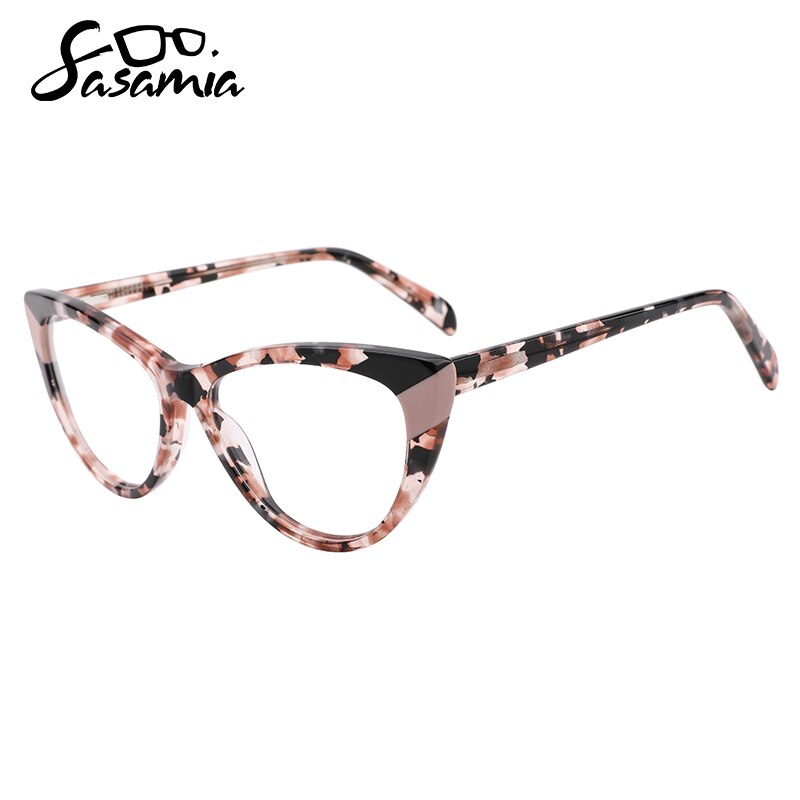 SASAMIA Blue Light Gaming Glasses for Women Computer Glasses Frames Blocking Blue rays Glasses Anti Eye Eyestrain Glasses Frames: WD4099C3