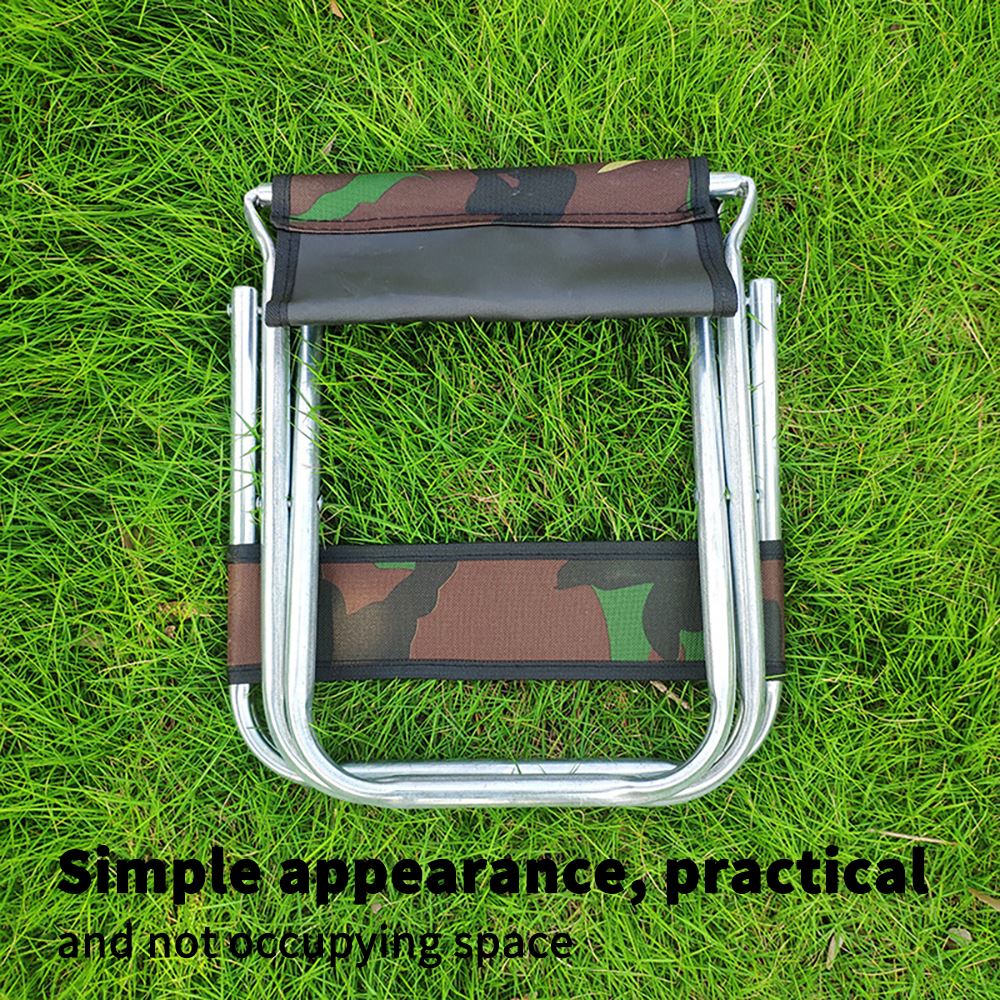 Portable Stool Foldable Chair Durable For Camping Beach Chair Folding Fishing Outdoor BBQ Chair Foot Recliner Foot Rest