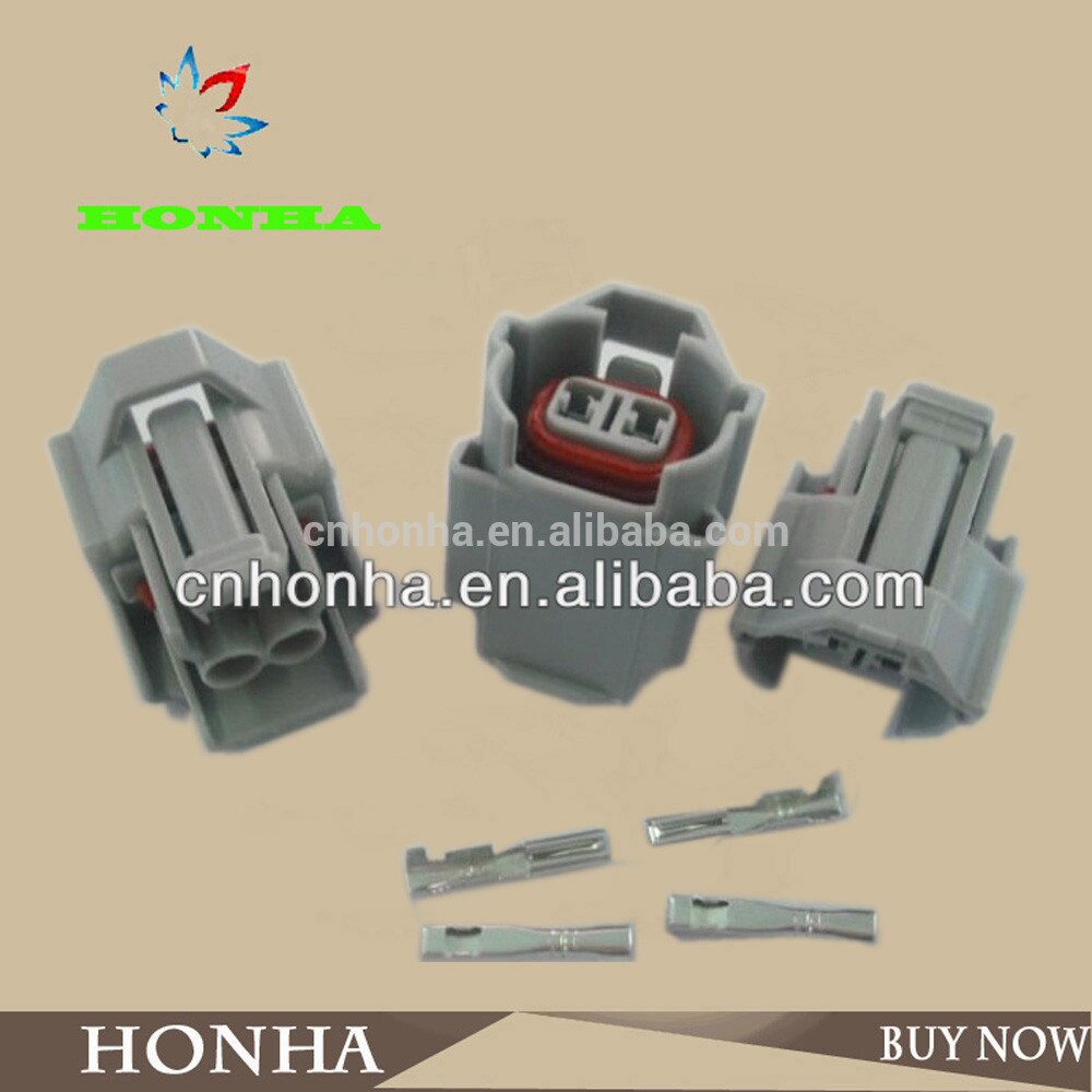 20 pcs 2 Pin for Nippon Female Fuel Injector Connector Female Connector for Subaru